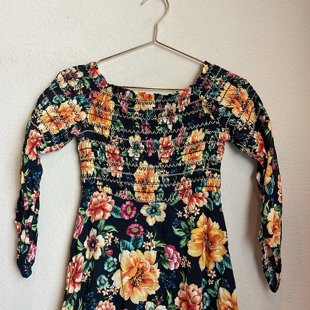 NWT FARM Rio x Anthropologie Sasha Off The Shoulder Dress Size XS - Picture 5 of 10